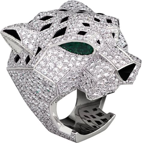 jay z panther head ring